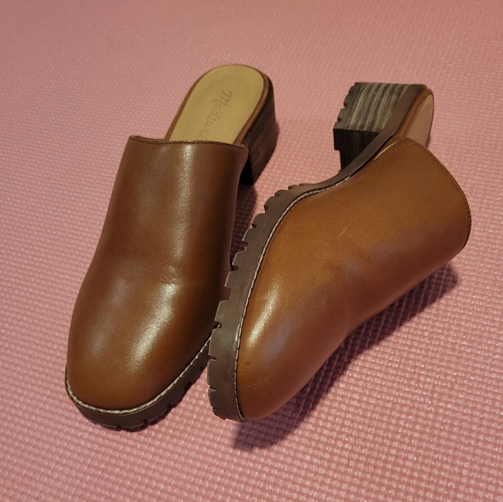 Madewell Mindy Lugsole Mule, size 8